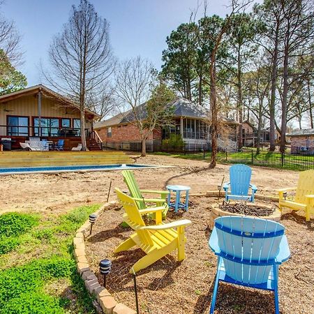 Cedar Creek Lakefront Vacation Rental With Pool Gun Barrel City Eksteriør billede